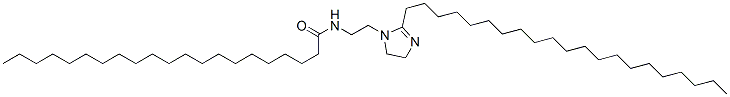 Heneicosanamide, N-[2-(2-heneicosyl-4,5-dihydro-1H-imidazol-1-yl)ethyl]-, epichlorohydrin-quaternized|氯甲基环氧乙烷季铵化的N-[2-(2-十二烷基-4,5-二氢-1H-咪唑-1-基)乙基]-二十一烷酰胺