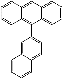 9-(2-Naphthyl)anthracene Structure
