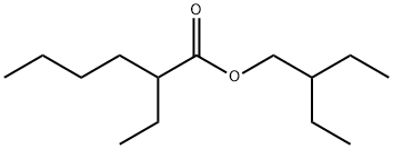 2-エチルヘキサン酸2-エチルブチル 化学構造式