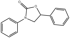 3,5-Diphenyl-2-oxazolidinone Structure