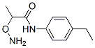 Propanamide, 2-(aminooxy)-N-(4-ethylphenyl)- (9CI) Structure