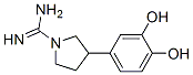 1-Pyrrolidinecarboximidamide, 3-(3,4-dihydroxyphenyl)- (9CI)|