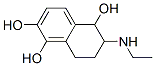 1,2,5-Naphthalenetriol, 6-(ethylamino)-5,6,7,8-tetrahydro- (9CI) Structure