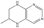 Pteridine, 1,5,6,7-tetrahydro-6-methyl-, (-)- (9CI) Structure