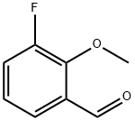 3-フルオロ-2-メトキシベンズアルデヒド 化学構造式