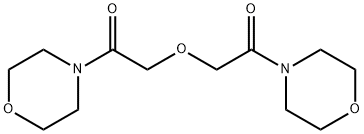 1-Morpholin-4-yl-2-(2-morpholin-4-yl-2-oxoethoxy)-ethanone Structure