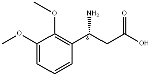 R-3-氨基-4-(2,3-二甲氧基苯基)丁酸, 742691-70-9, 结构式