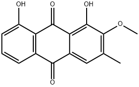 1,8-DIHYDROXY-2-메톡시-3-메틸-안트라퀴논
