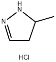 1H-Pyrazole, 4,5-dihydro-5-Methyl-, hydrochloride Structure