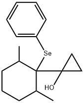 1-[2,6-Dimethyl-1-(phenylseleno)cyclohexyl]cyclopropanol|