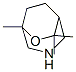 5,7,7-trimethyl-6-oxa-3-azabicyclo(3.2.2)nonane Struktur