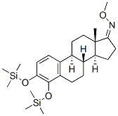 3,4-Bis[(trimethylsilyl)oxy]estra-1,3,5(10)-trien-17-one O-methyl oxime 结构式