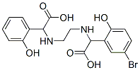 5-bromo-ethylenediamine-N,N'-bis(2-hydroxyphenylacetic acid),74304-83-9,结构式