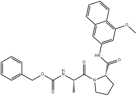 Z-ALA-PRO-4M-BETANA Struktur
