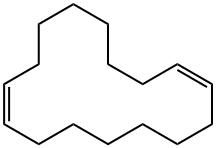 CIS,CIS-1,9-CYCLOHEXADECADIENE Structure