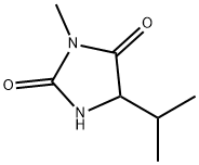 3-methyl-5-isopropylhydantoin Structure