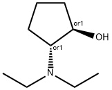 TRANS-2-(DIETHYLAMINO)CYCLOPENTANOL Structure