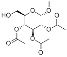 甲基-2,3,4-三乙酰氧基-alpha-D-吡喃葡萄糖苷,7432-72-6,结构式