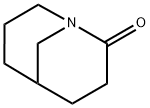 1-Azabicyclo[3.3.2]nonan-2-one 结构式