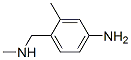 Benzenemethanamine, 4-amino-N,2-dimethyl- (9CI) Structure