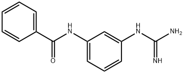 Benzamide, N-[3-[(aminoiminomethyl)amino]phenyl]- (9CI),743375-57-7,结构式