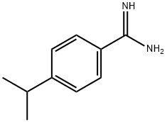 Benzenecarboximidamide, 4-(1-methylethyl)- (9CI) Structure