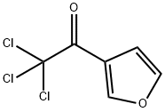 Ethanone, 2,2,2-trichloro-1-(3-furanyl)- (9CI) Structure