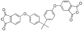 5-[4-[2-[4-(1,3-dioxoisobenzofuran-5-yl)oxyphenyl]propan-2-yl]phenoxy] isobenzofuran-1,3-dione,74343-20-7,结构式