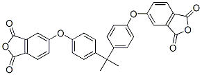 5-[4-[2-[4-(1,3-dioxoisobenzofuran-5-yl)oxyphenyl]propan-2-yl]phenoxy] isobenzofuran-1,3-dione Structure