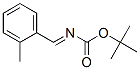 Carbamic acid, [(2-methylphenyl)methylene]-, 1,1-dimethylethyl ester, [N(E)]- Structure