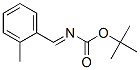 Carbamic acid, [(2-methylphenyl)methylene]-, 1,1-dimethylethyl ester, [N(E)]- 结构式