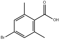 4-bromo-2,6-dimethylbenzoic acid Struktur