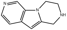 Pyrido[4,3:4,5]pyrrolo[1,2-a]pyrazine, 1,2,3,4-tetrahydro- (9CI) Struktur