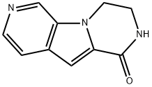 Pyrido[4,3:4,5]pyrrolo[1,2-a]pyrazin-1(2H)-one, 3,4-dihydro- (9CI) 结构式