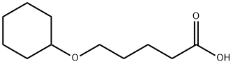 Pentanoicacid,5-(cyclohexyloxy)- 结构式