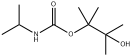 Carbamic acid, (1-methylethyl)-, 2-hydroxy-1,1,2-trimethylpropyl ester (9CI) 结构式