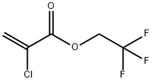 2,2,2-trifluoroethyl 2-chloroacrylate 结构式