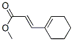 3-(Cyclohexenyl)2-propenoic acid methyl ester Structure