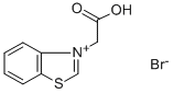 3-(羰基甲基)溴化苯并噻唑 结构式
