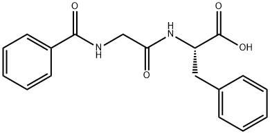 HIPPURYL-PHE-OH 结构式