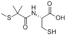 N-2-methyl-2-(methylthio)propanoyl-L-cysteine 结构式