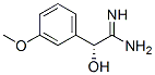 Benzeneethanimidamide, alpha-hydroxy-3-methoxy-, (alphaR)- (9CI) Structure