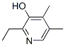 3-Pyridinol, 2-ethyl-4,5-dimethyl- (9CI) Struktur