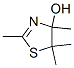 4-Thiazolol, 4,5-dihydro-2,4,5,5-tetramethyl- (9CI) Structure