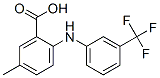 Benzoic  acid,  5-methyl-2-[[3-(trifluoromethyl)phenyl]amino]- Struktur