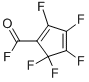 1,3-Cyclopentadiene-1-carbonyl fluoride, 2,3,4,5,5-pentafluoro- (9CI) Structure