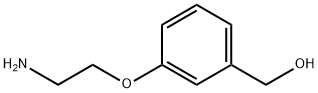 Benzenemethanol, 3-(2-aminoethoxy)- (9CI) Structure