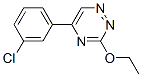 5-(m-Chlorophenyl)-3-ethoxy-1,2,4-triazine|