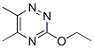 5,6-ジメチル-3-エトキシ-1,2,4-トリアジン 化学構造式