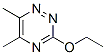 3-ethoxy-5,6-dimethyl-1,2,4-triazine Struktur